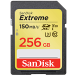 SanDisk 256GB Extreme UHS-I SDXC Memory Card