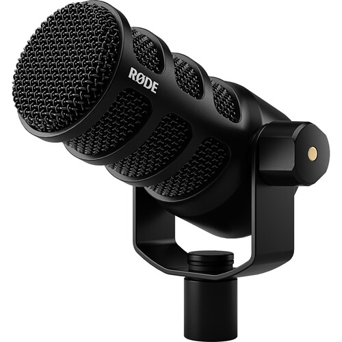 RODE PodMic USB and XLR Dynamic Broadcast Microphone - Elite Aperture  Mobitech