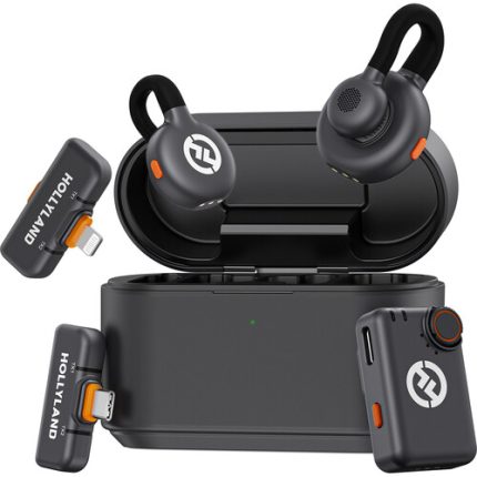 Hollyland LARK M2S Ultimate Combo 2-Person Wireless Microphone System for Cameras and Mobile Devices
