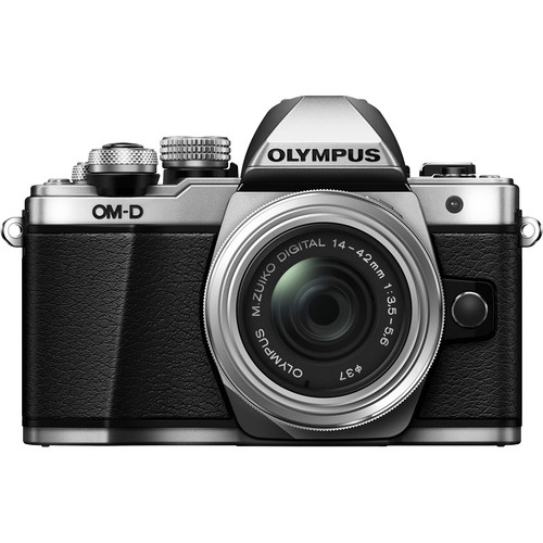 Olympus OM-D E-M10 Mark II Mirrorless Micro Four Thirds Digital Camera with 14-42mm II R Lens