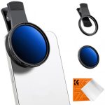 K&F Concept Clip-On Variable ND Filter (1–9 Stops) for iPhone & 52mm Camera Lenses | Best Price in Nairobi Kenya