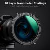 K&F Concept 49mm Nano-X Series Variable ND & CPL 2-in-1 Filter (1 to 5-Stop) - Image 6