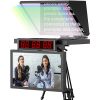 Desview DT24 Dual-Screen Teleprompter Kit with 24″ Monitors