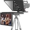 Desview DT24 Dual-Screen Teleprompter Kit with 24″ Monitors