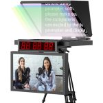 Desview DT24-M Dual-Screen HDMI/3G-SDI High-Brightness Teleprompter (24″)