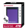 Transcend 4TB StoreJet 25H3 External Hard Drive (Purple)
