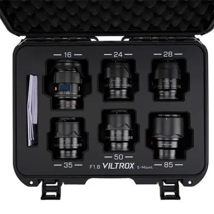 Viltrox AF F1.8 Full-Frame Lenses Kit for Sony E-Mount With Protective Case