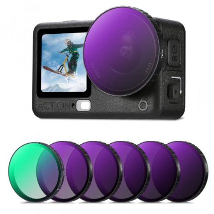 K&F Concept Snap-On CPL & ND Filter Kit for DJI Osmo Action 6 – 6 Pack (CPL + ND8/16/32/64/256) | Best Price in Nairobi Kenya